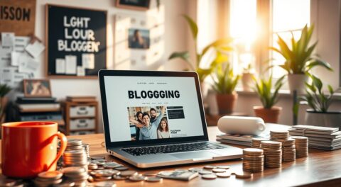 earn money online through blogging